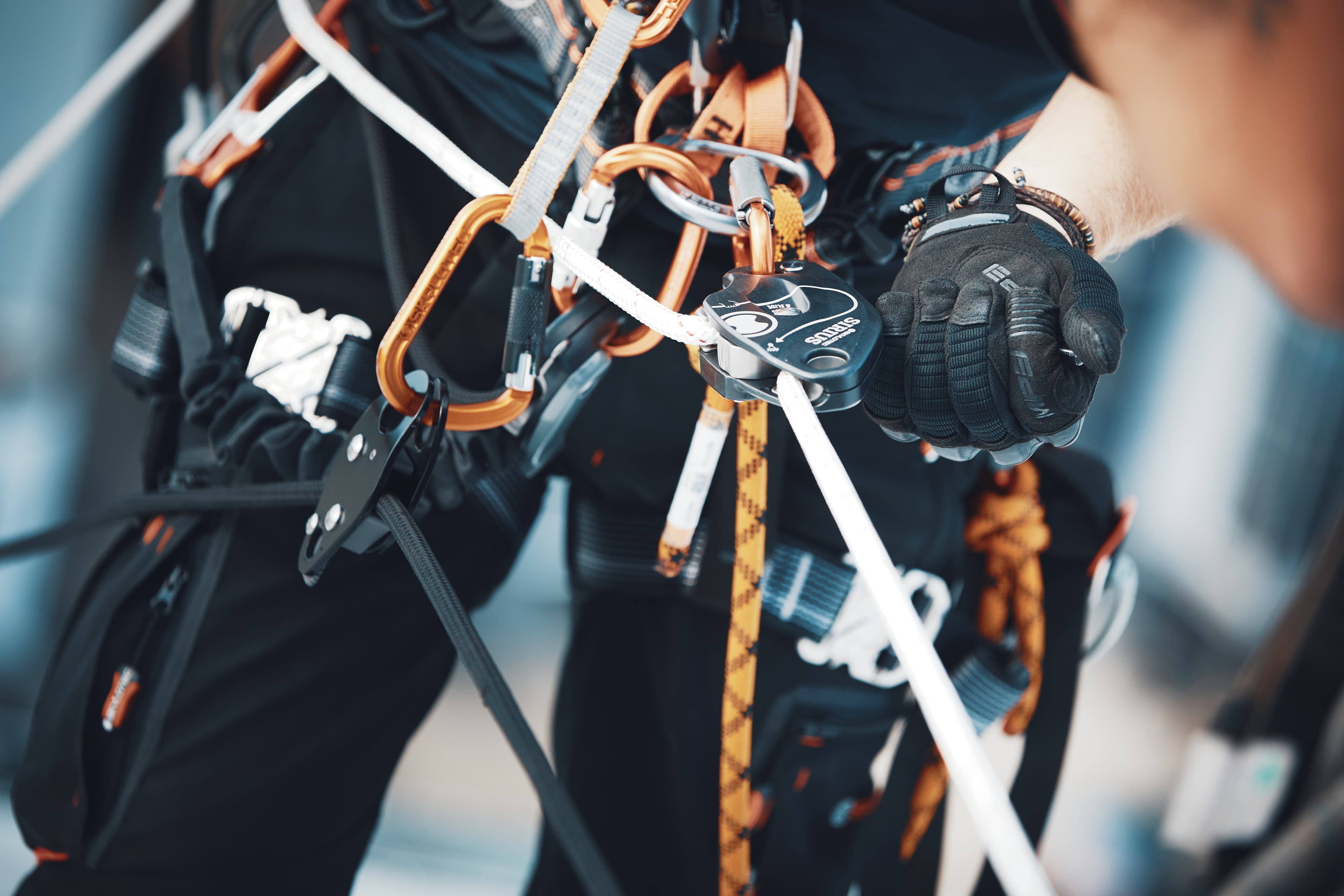 Rope access industriell klatring